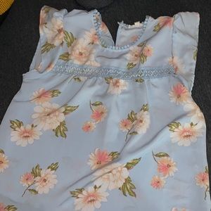Cute flower shirt